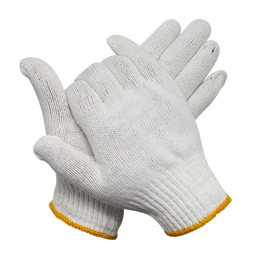Высококачественные дешевые прочные белые хлопчатобумажные перчатки (5)
