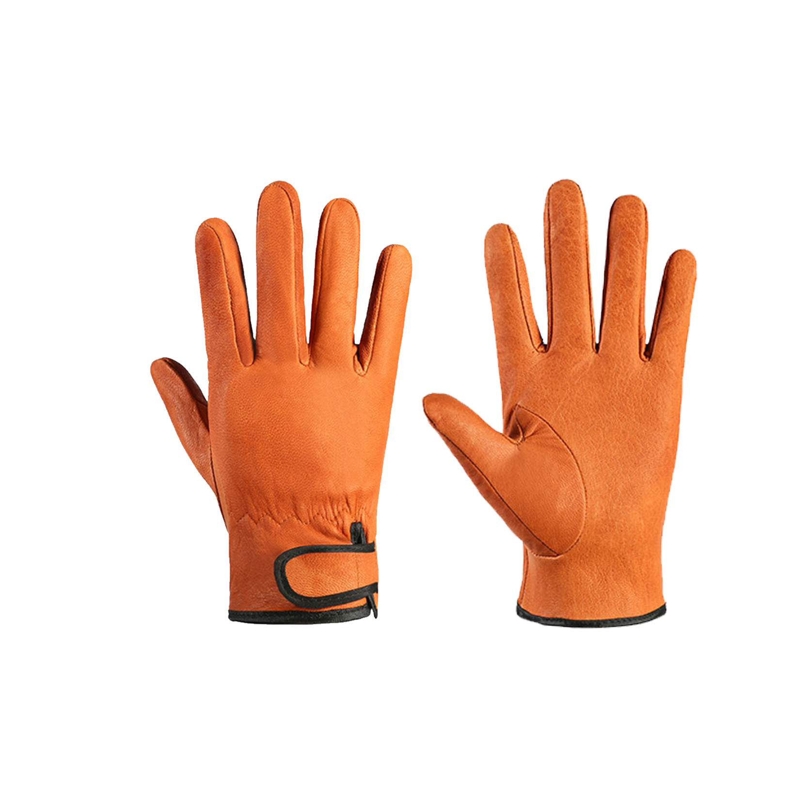OEM/ODM China Yellow Leather Gloves - Man Women Gardening Outdoor Working Drivers Work Leather Gloves – Red Sunshine detail pictures