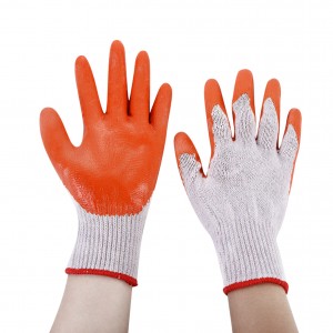 Chinese Professional Coated Work Gloves - Latex Rubber Palm Coated Work Safety Gloves Garden Gloves – Red Sunshine