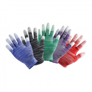 Manufacturer for Best Nitrile Coated Work Gloves - Anti Static Gloves Top Fit Fingertip Carbon Fibers PU Coated ESD Safety Gloves – Red Sunshine