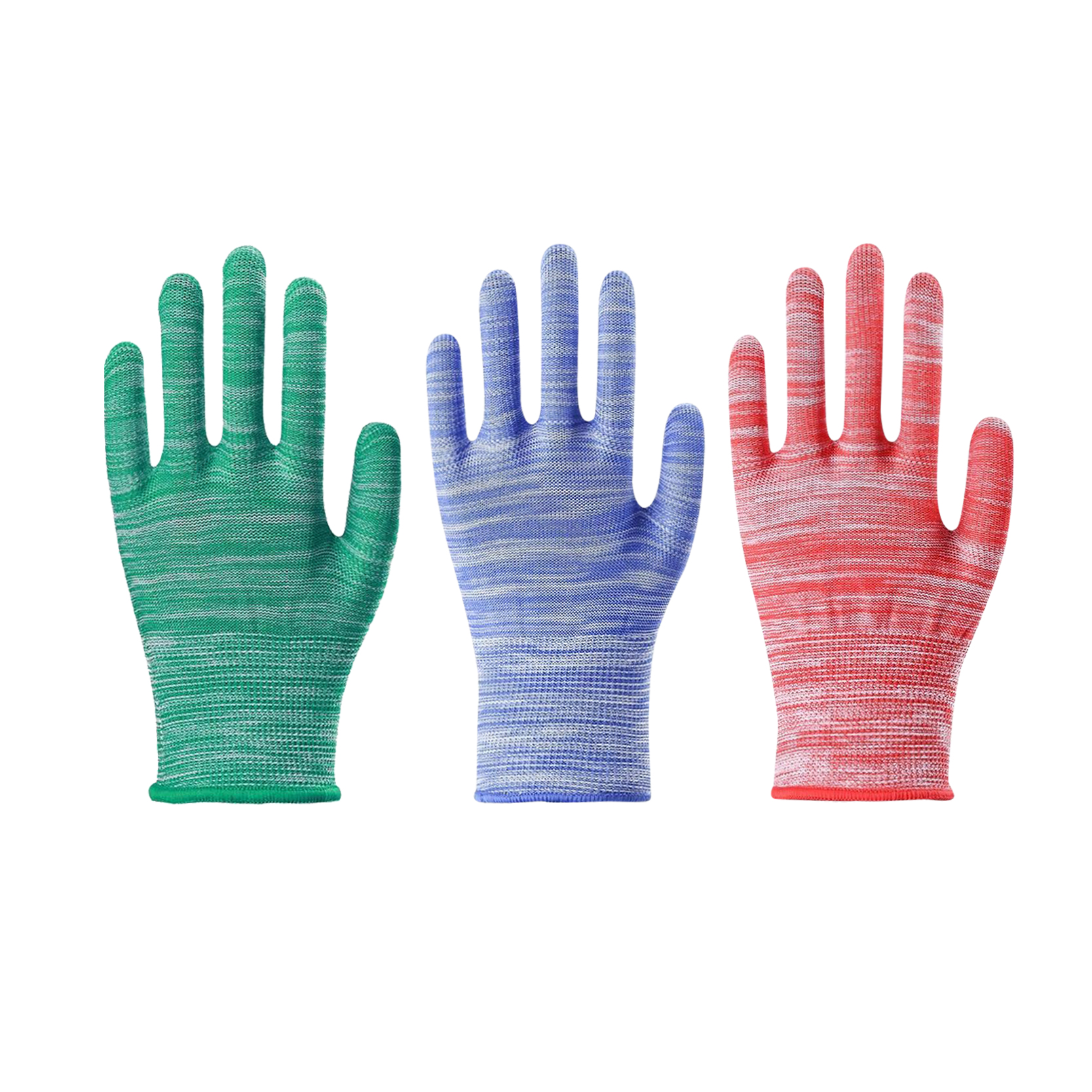 Excellent quality Cotton Women\\\\\\\\\\\\\\\’s Gloves - Multi-Color Protective String Knit Gloves. Regular Weight Gloves. Knitted Cotton Polyester Gloves for General – Red Sunshine detail pictures