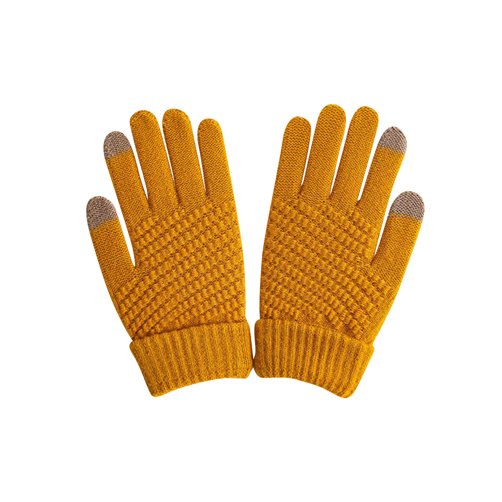 China wholesale Pvc Dotted Cotton Gloves - 2022 Winter Magic Gloves Touch Screen Women Men Warm Stretch Knitted Wool Mittens Acrylic Gloves – Red Sunshine detail pictures