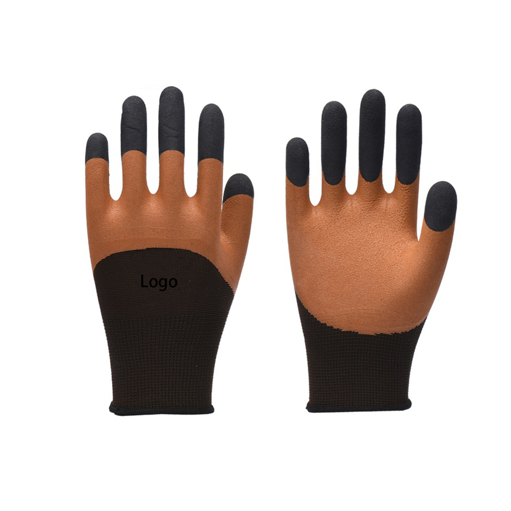 China Cheap price Nitrile Coated Work Gloves - Manufacturers Wholesale Labor Protection Gloves Wear-resistant Latex Foaming Anti-skid Rubber Gloves Protective Gloves – Red Sunshine detail pictures