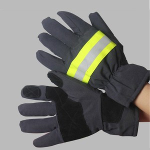Professional China Leather Driving Gloves - Warm Winter Rescue Reflective Traffic Police Gloves – Red Sunshine