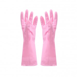 Reusable Kitchen Cleaning Gloves With Latex Free Non-Slip Swirl Grip Gloves for Dishwashing