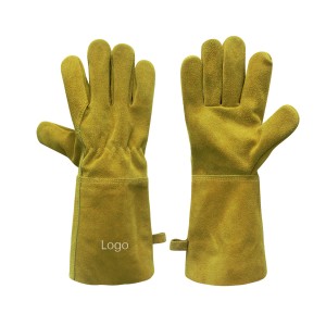 2021 wholesale price Mens Leather Driving Gloves - Mig Welding Welder Tig Gloves Guantes De Soldadura Product Cowhide Leather New Fire Proof Gloves – Red Sunshine