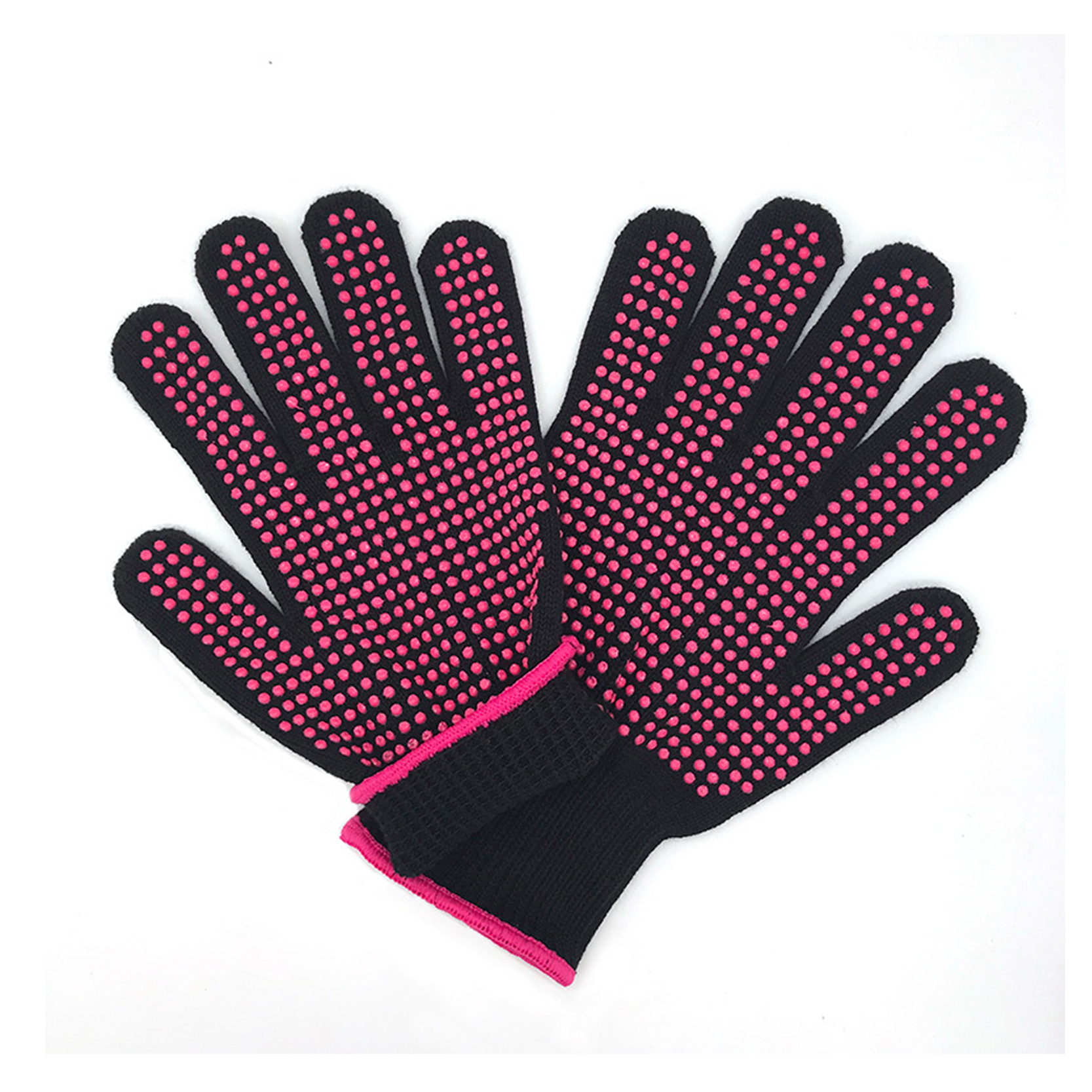 OEM/ODM China Cotton Palm Impact Gloves - Fashion Hand Protection Daily Life Heat Resistant Gloves For Hair Styling With Pvc Dots Coated – Red Sunshine detail pictures
