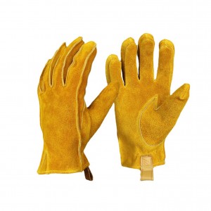 Best quality Goatskin Leather Gloves - Leather Work Gloves,Gardening Gloves, Cowhide Work Gloves – Red Sunshine