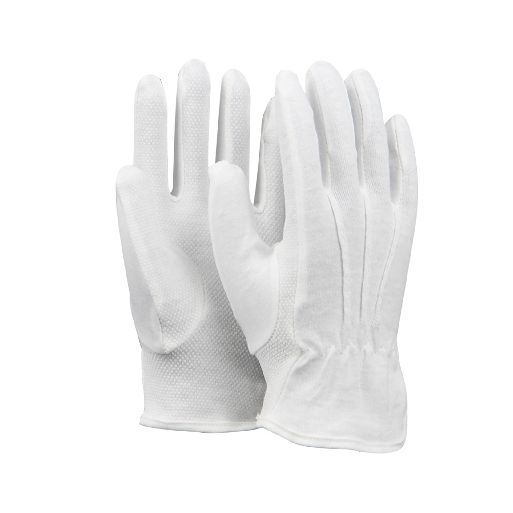 Good quality Gloves Working Cotton - Wholesale White Cotton Elastic Cuff Etiquette Command Gloves Men Lady Jewelry Inspection Gloves – Red Sunshine detail pictures