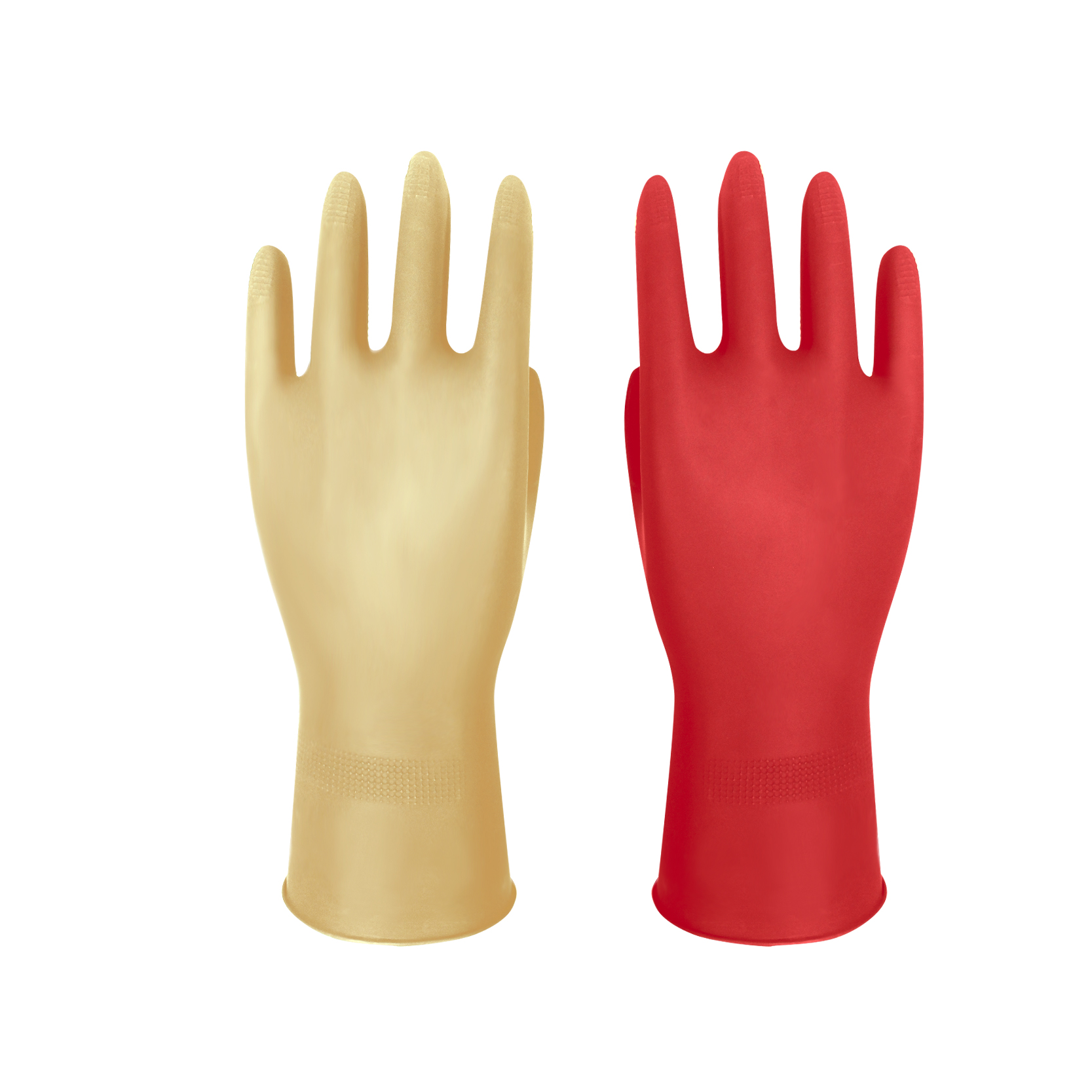 OEM Manufacturer Cleaning Gloves - Wholesale Custom Logo Hand Job Home Cleaning Kitchen Latex Rubber Household Protection Gloves – Red Sunshine detail pictures