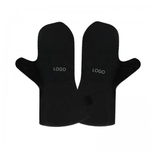 Barbecue Bbq Heat Resistant Fireplace Bbq Grill Kitchen Gloves Microwave Leather Oven Mitts Guantes