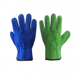 Chinese Professional Leather Welding Gloves - Cheap Price Cow Grain Leather Working Driver Gloves For Construction And Heavy Duty Industries – Red Sunshine