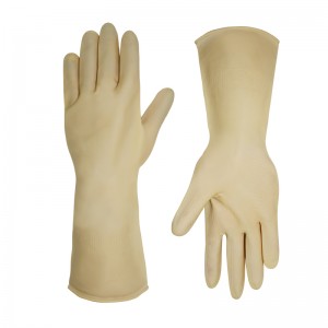 Wholesale Triangular Texture Non-Slip 3 Colors Multifunctional Washing Latex Household Gloves for Cleaning Waterproof