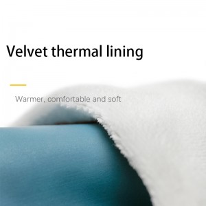 Winter Padded and Thickened Dishwashing Cleaning Gloves PVC Houshold Kitchen Gloves