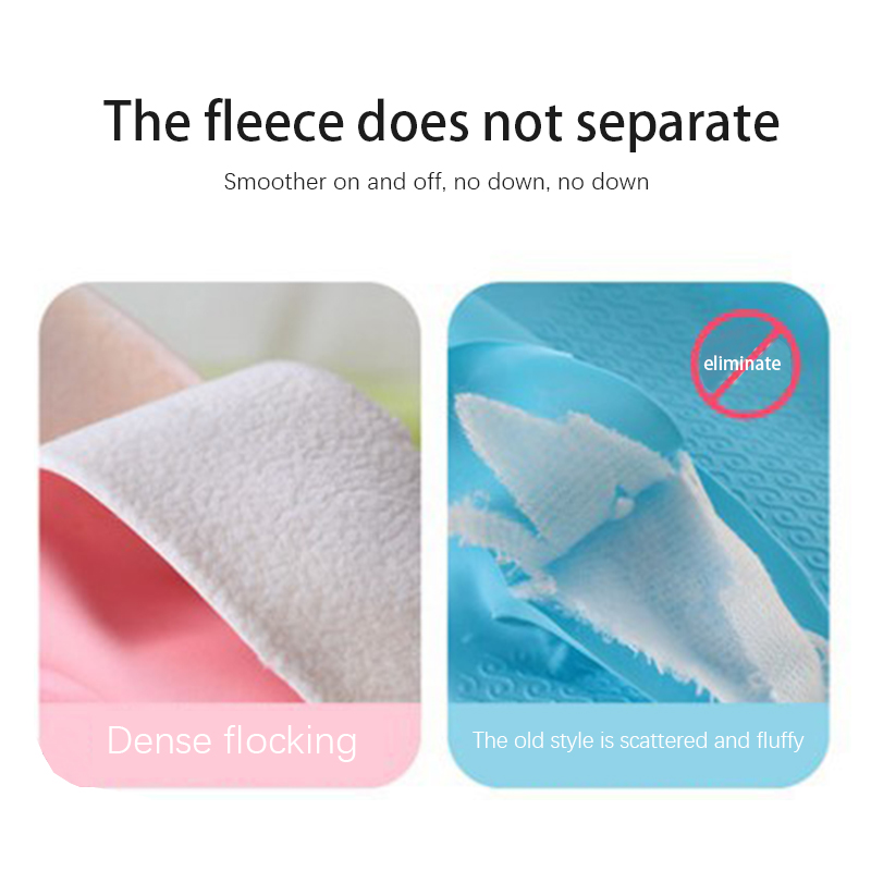 OEM Customized If You Care Household Gloves - Winter Flocked Warm Latex Household Gloves Rubber Thick Industrial/Gardening/Working Hand Gloves – Red Sunshine detail pictures