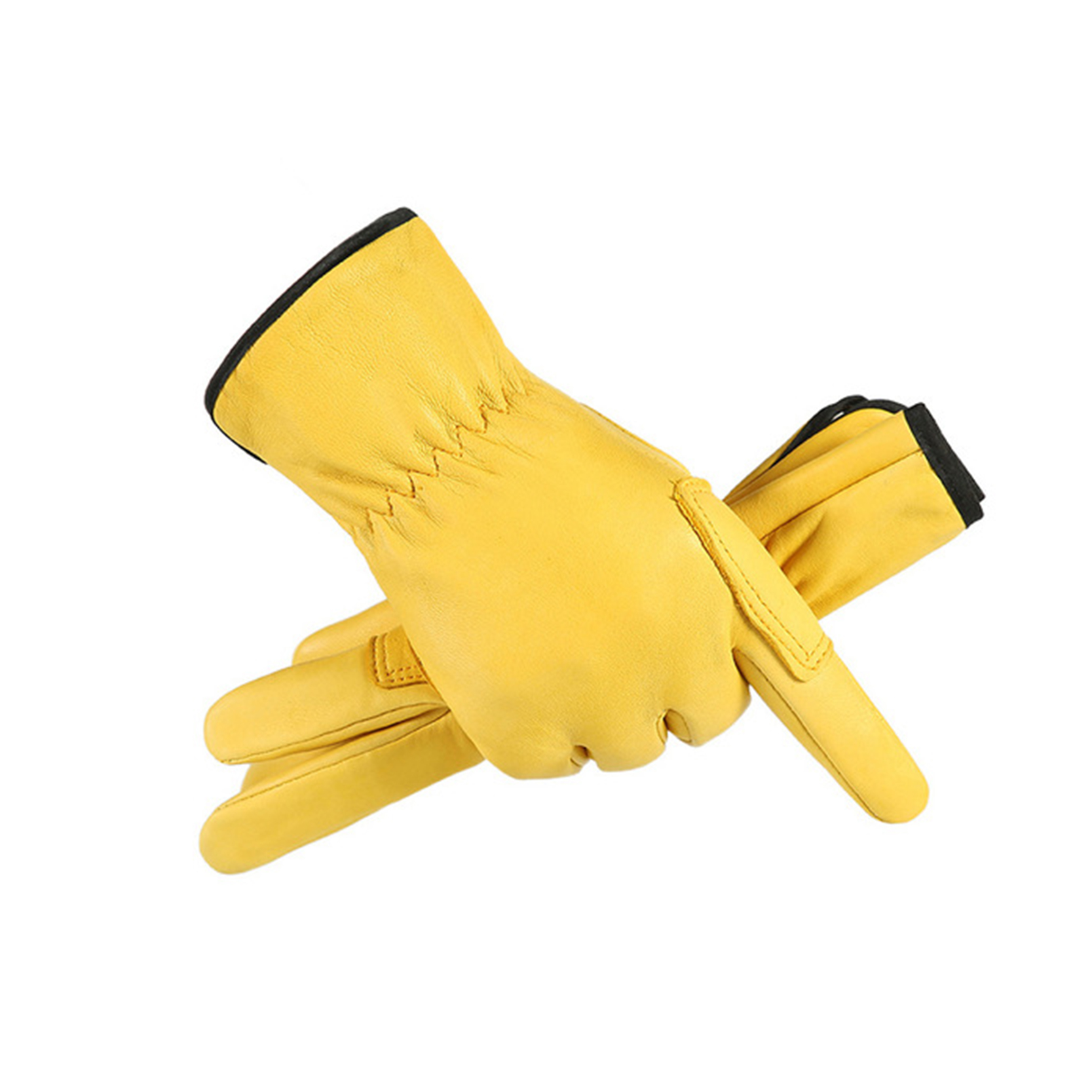 2021 Good Quality Red Leather Gloves - Unlined Men’s Cowhide Leather Work Gloves,Drivers Gloves – Red Sunshine detail pictures