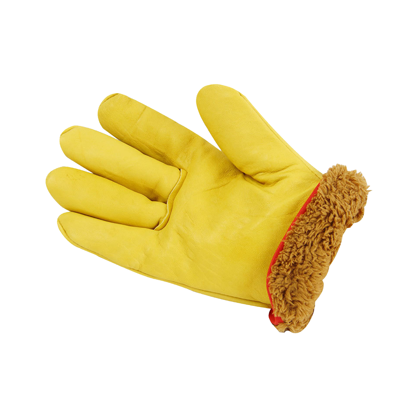 2021 High quality Long Leather Gloves - Cold Weather Premium Genuine Grain Cow Split Leather Gloves Winter – Red Sunshine detail pictures