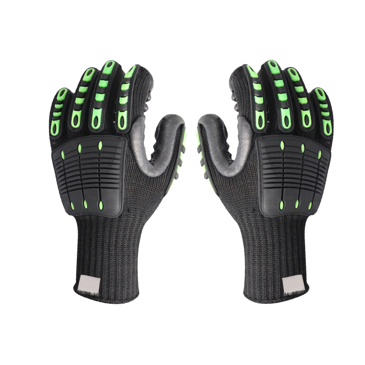 China wholesale Best Anti Cut Gloves - TPR Patches gloves mechanic impact gloves oil and gas field impact gloves – Red Sunshine detail pictures