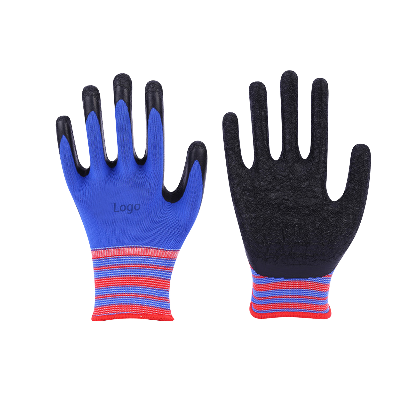China wholesale Pvc Coated Hand Gloves - Wholesale Cheap Winter Latex Coated Anticut Heat Resistant Chain Saw Protection Hand Gloves – Red Sunshine detail pictures