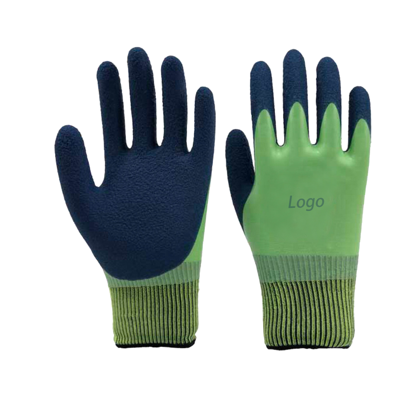 New Arrival China Rubber Coated Work Gloves - Rubber Gloves Shell Homemade Black Latex Coated Crinkle Safety Work Gloves Personal Protective Equipment – Red Sunshine detail pictures