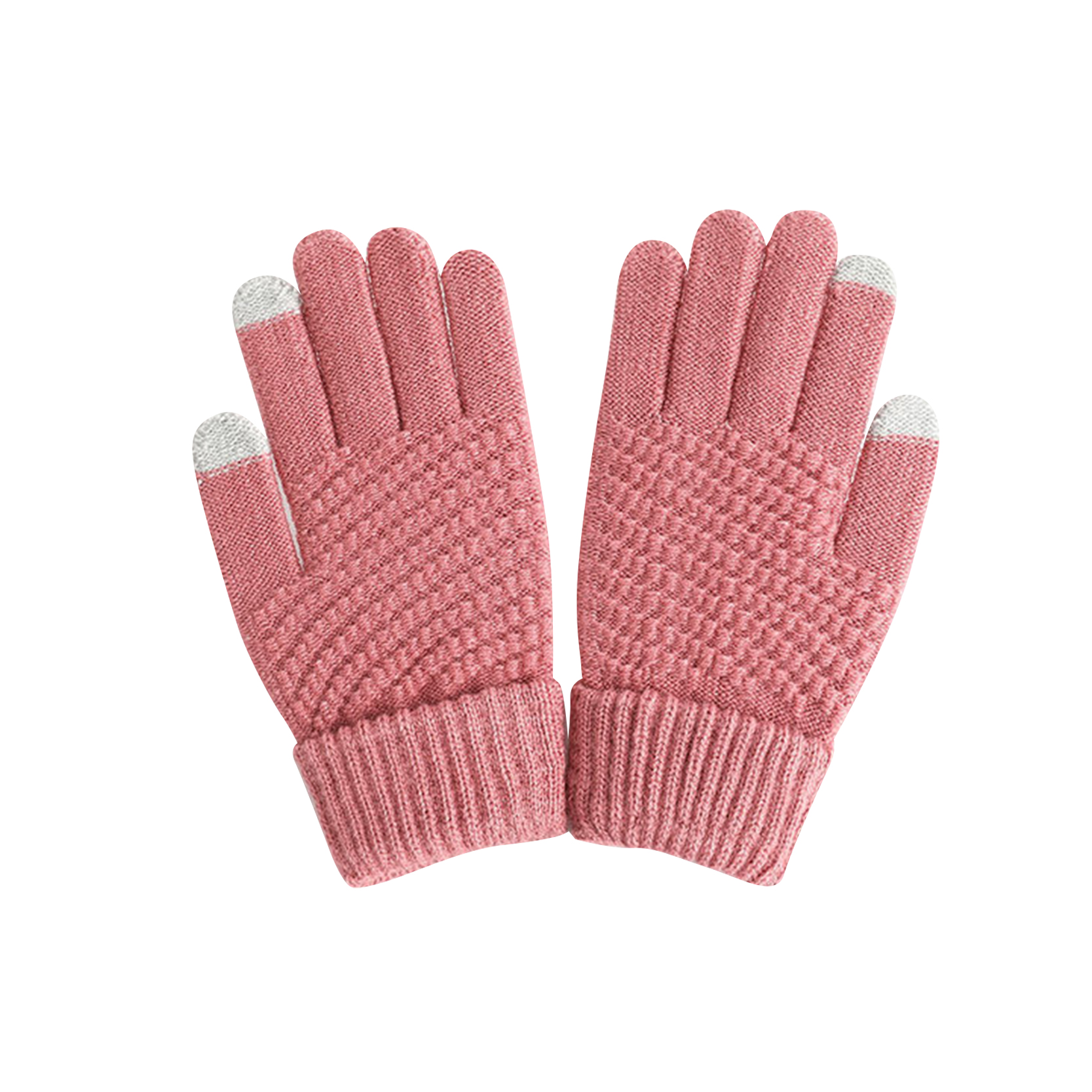 China wholesale Pvc Dotted Cotton Gloves - 2022 Winter Magic Gloves Touch Screen Women Men Warm Stretch Knitted Wool Mittens Acrylic Gloves – Red Sunshine detail pictures