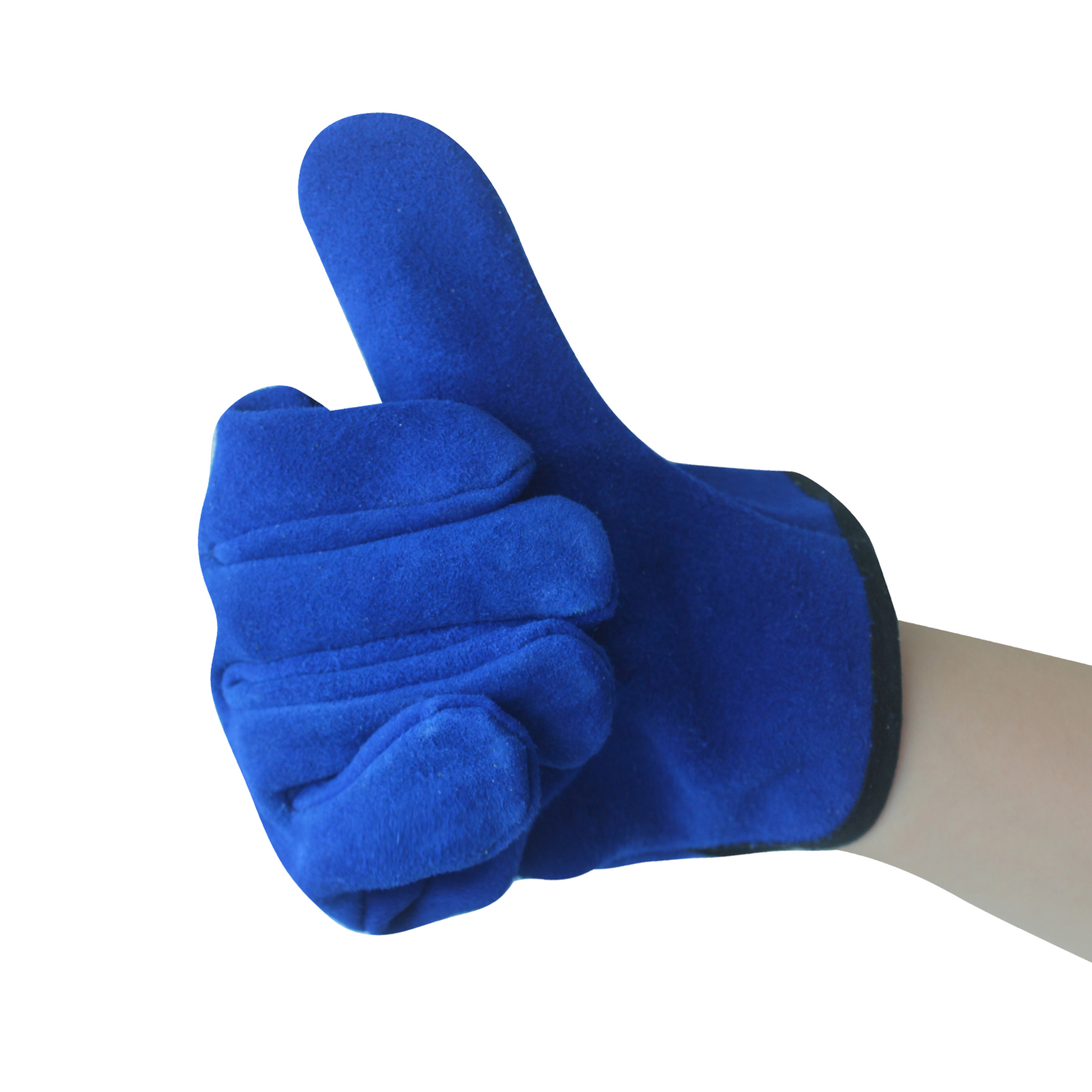 Hot New Products Mens Leather Work Gloves - Cheap Price Cow Grain Leather Working Driver Gloves For Construction And Heavy Duty Industries – Red Sunshine detail pictures