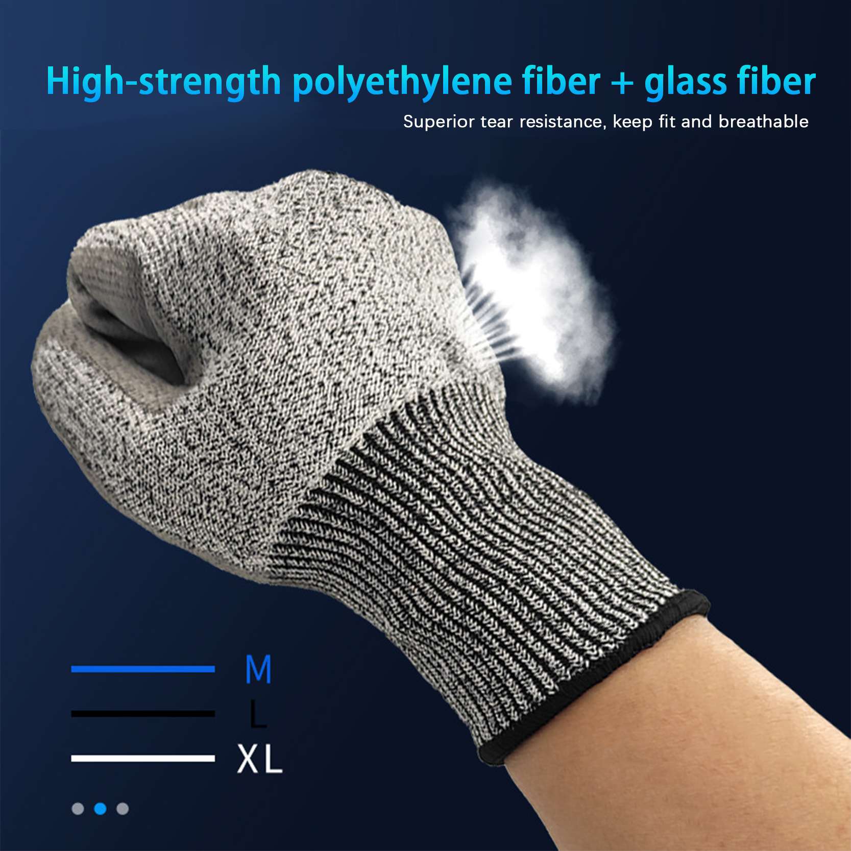 Excellent quality Latex Palm Coated Gloves - PU Coated Safety Work Gloves Working Gloves with Grip – Red Sunshine detail pictures