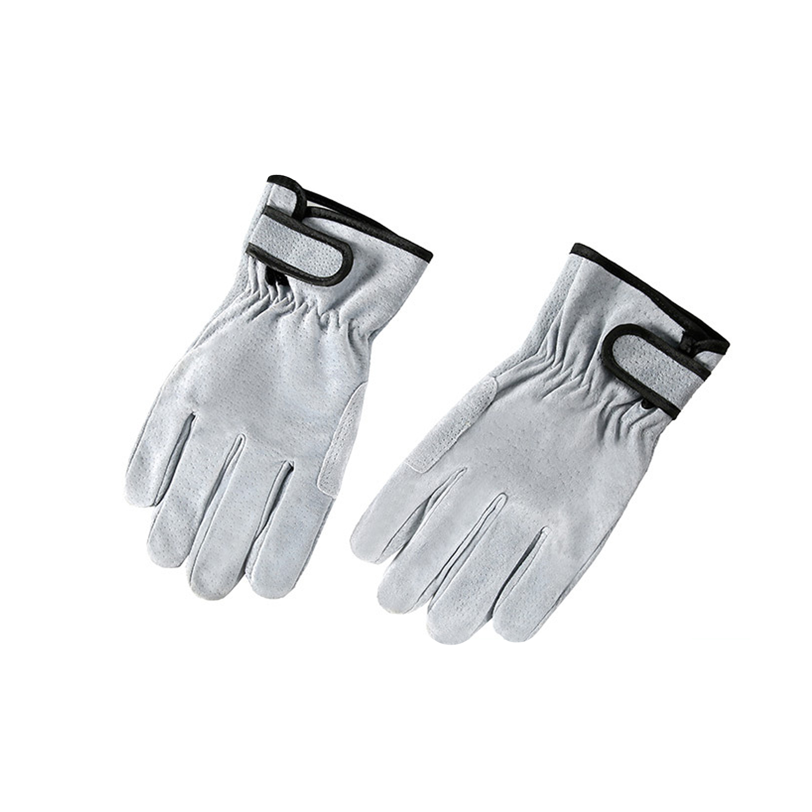 Chinese wholesale Leather Gardening Gloves - Top Quality Assembly Pigskin Leather Work Safety Gloves With Hook And Loop – Red Sunshine detail pictures