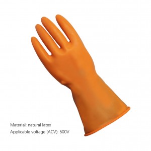 Top Glove Latex Safety Work Gloves/long Sleeve Gloves/Insulation Gloves High Voltage Insulating Gloves for Electrician