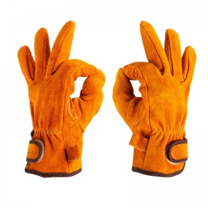 Wholesale Price China Warm Leather Gloves - Men’s Heavy Duty Leather Ranching & Fencer Gloves | Durable Abrasion & Water-Resistant – Red Sunshine