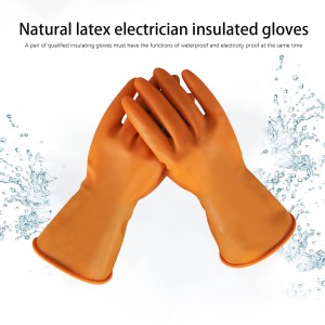 Top Glove Latex Safety Work Gloves/long Sleeve Gloves/Insulation Gloves High Voltage Insulating Gloves for Electrician