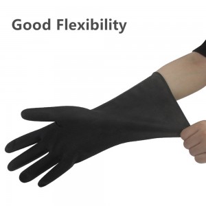 Waterproof Household Kitchen Dishwashing Gloves Heat-resistant Durable PVC Dish Washing Cleaning Gloves