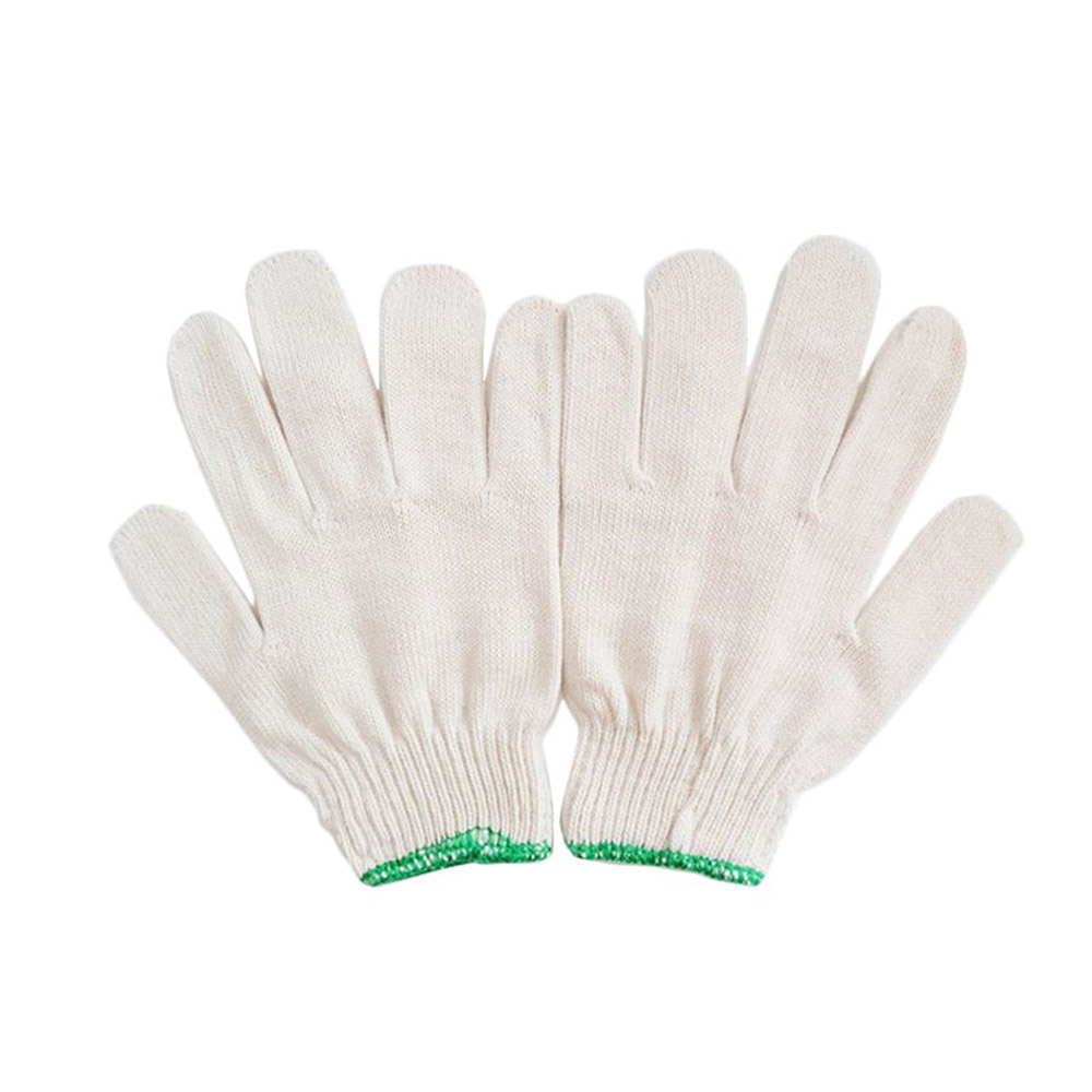 Cotton Gloves Protective Industrial Work Gloves (5)