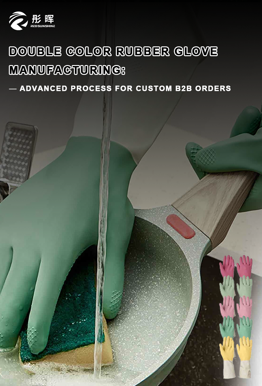 How Double-Color Rubber Gloves are Made