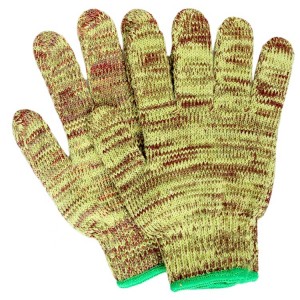 Good quality Gloves Working Cotton - Factory Directly Provide Two Color Mixed Working Cotton Knitted Gloves – Red Sunshine