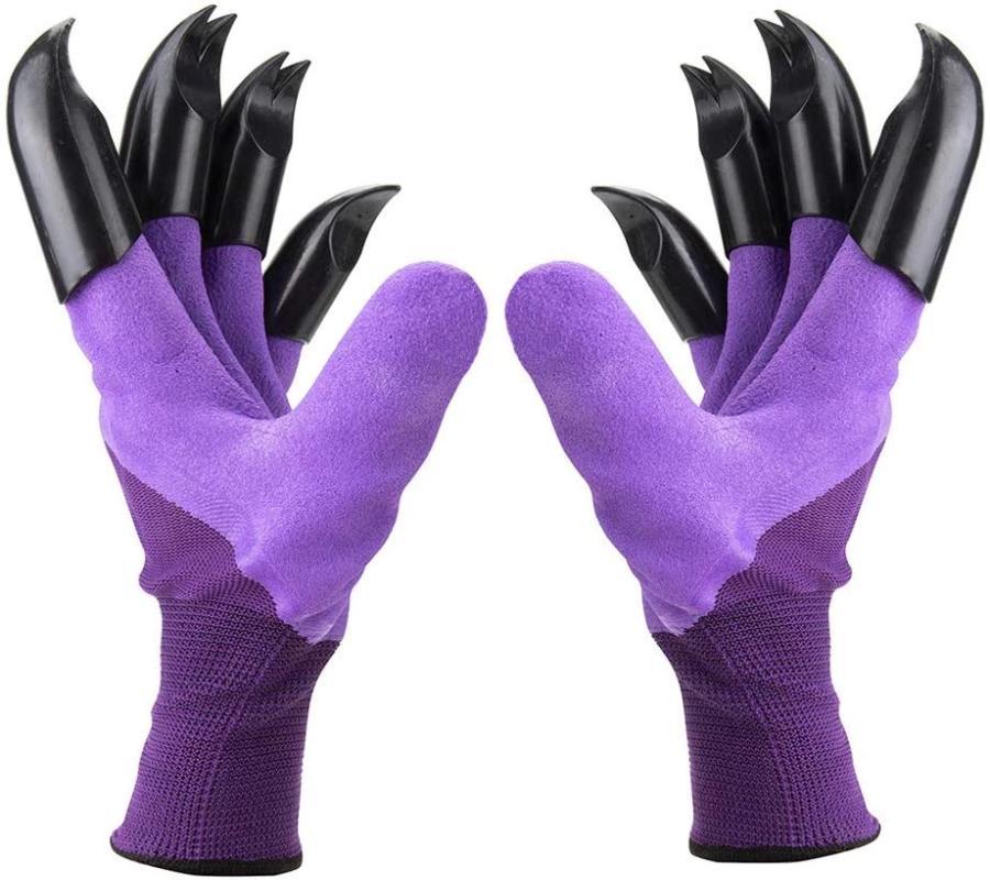 2021 Good Quality Latex Coated Work Gloves - Gardening Gloves With Claws Women and Men Garden Gloves Outdoor Protective Yard Work Gloves – Red Sunshine detail pictures