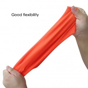 OEM Flock-Lining Household Rubber Gloves Orange Hand Latex Safety Work Gloves for Dishwashing Cleaning