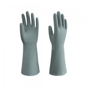2025 Best Price OEM 33cm Nitrile Rubber Gloves for Kitchen Cleaning Dishwashing
