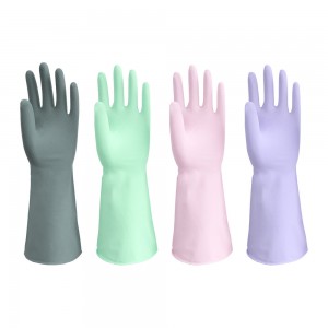 2025 Best Price OEM 33cm Nitrile Rubber Gloves for Kitchen Cleaning Dishwashing