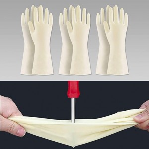 Scrubbing Gloves for Cooking Washing Kitchen Bathroom China Manufacturers Wholesale Household Waterproof Dishwashing Nitrile Safety Working Gloves