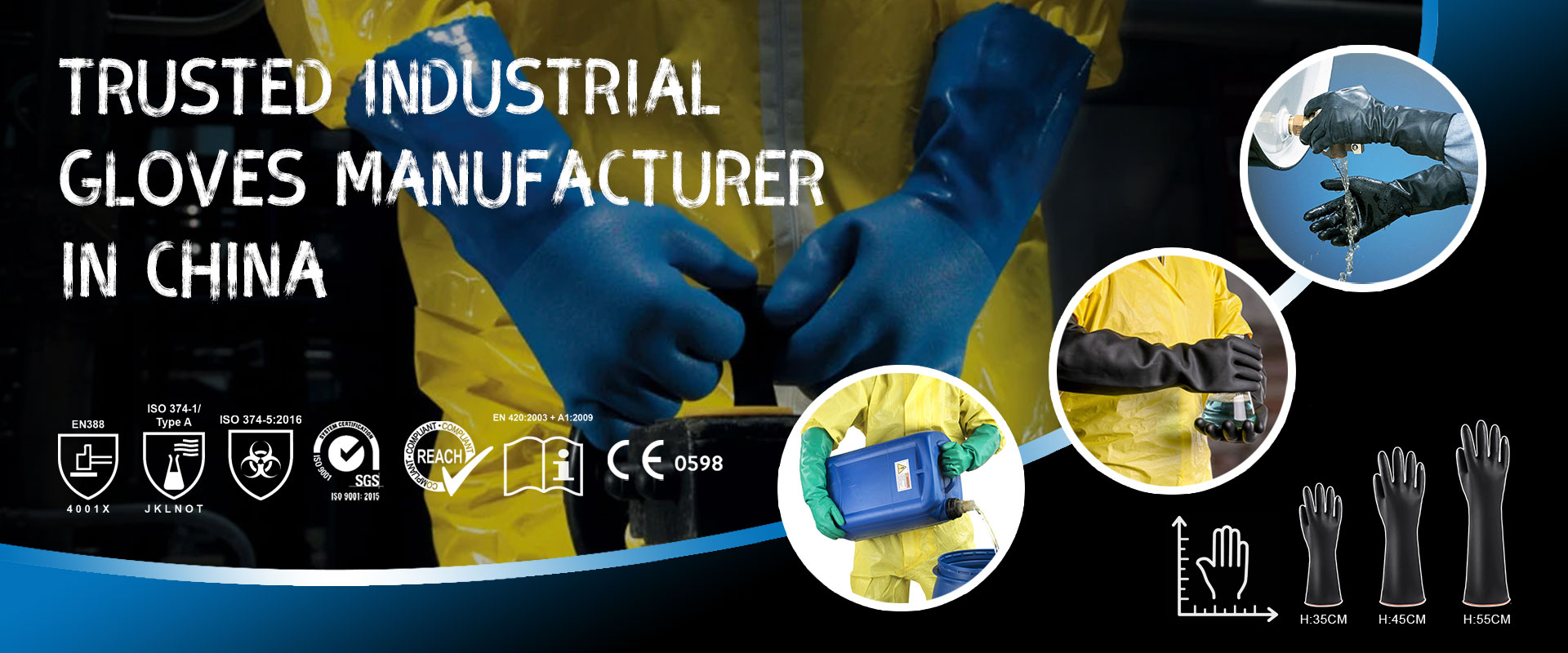 Best Chemical Resistant Gloves Manufacturer In China