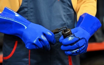 PVC Industrial Gloves