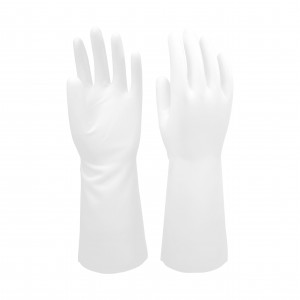 Nitrile rubber household cleaning gloves