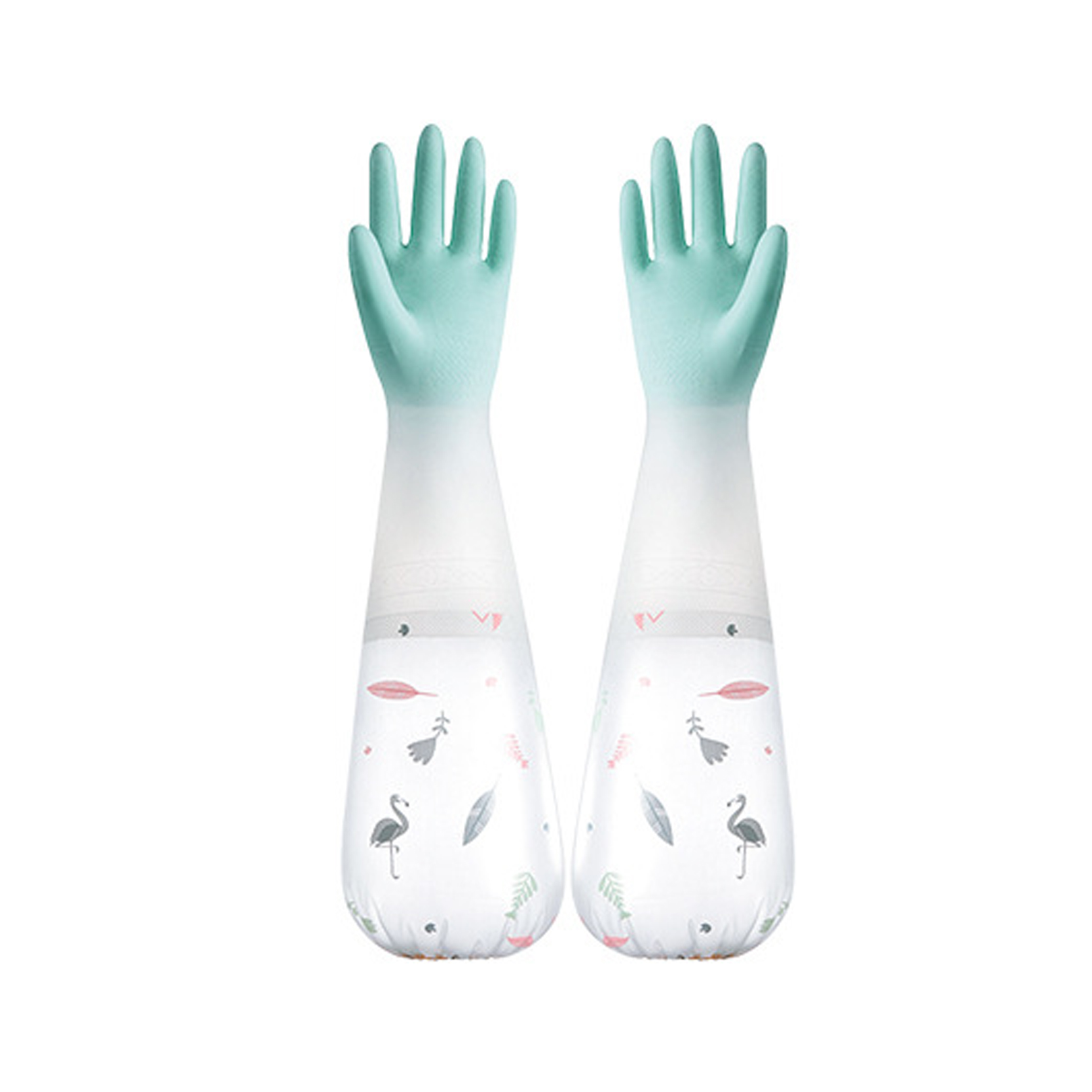 2021 High quality Buy Pvc Gloves - Pvc Latex Rubber Gloves Kitchen Dishwashing Household Latex Rubber Gloves – Red Sunshine detail pictures
